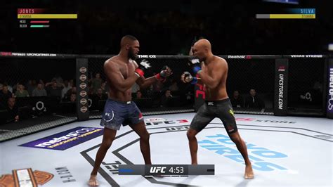 Jon Jones Vs Anderson Silva Full Fight Ufc Simulations Ep Youtube