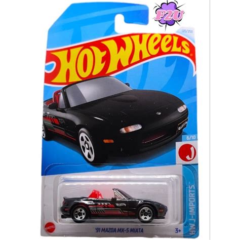 Hot Wheels Mazda Mx Miata Case E F Shopee Malaysia