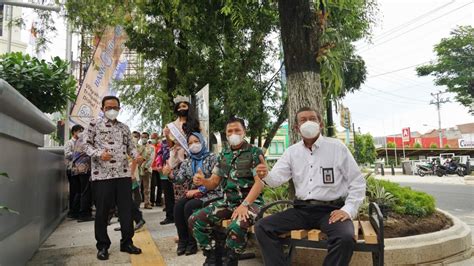 Pemkot Yogya Resmikan Proyek Pedestrian Kotabaru Puskesmas