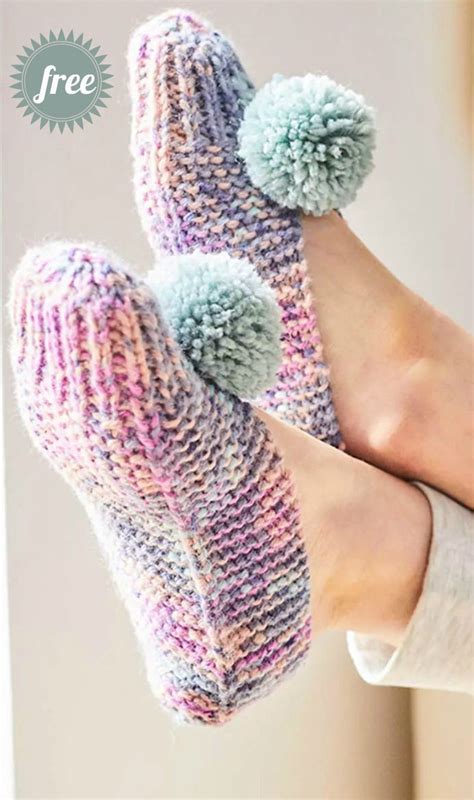 Knitted Slippers Patterns Free Ideas To Try Artofit