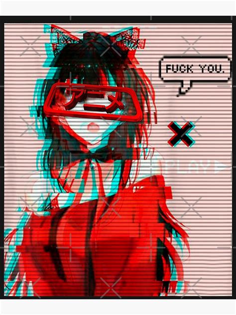 Lámina fotográfica Estética Vaporwave Japonesa Futurismo Anime Retro Hentai de DailonisDumpji