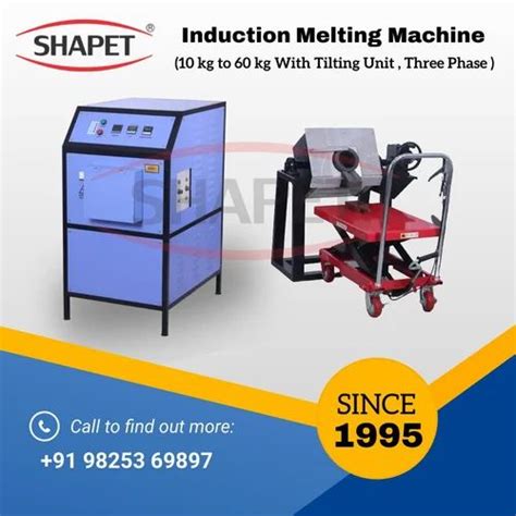 Induction Based Gold Melting With Motorized Tilting At Rs 420000 Gold