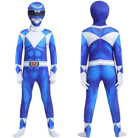 Clearance Power Rangers Cosplay Costumes For Kids Jumpsuit Fancy Dress