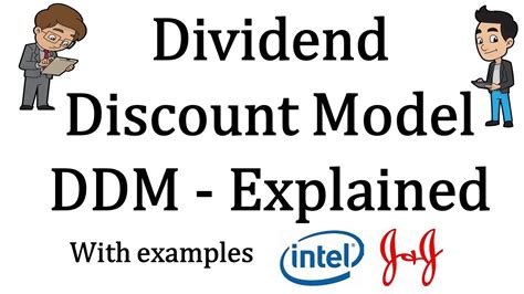 Dividend Discount Model DDM Explained With Intel Stock And JNJ