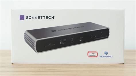 Sonnet Echo 11 Tb4 And Echo Dual Nvme Docks Dual Test