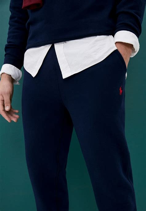 Брюки спортивные Polo Ralph Lauren, цвет: синий, MP002XM0MVI3 — купить ...