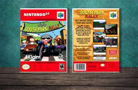 South Park Rally - N64 Video Game Case