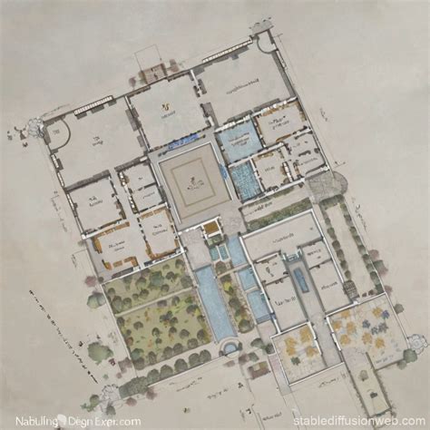 Tibetan Temple Floor Plan Design Stable Diffusion Online