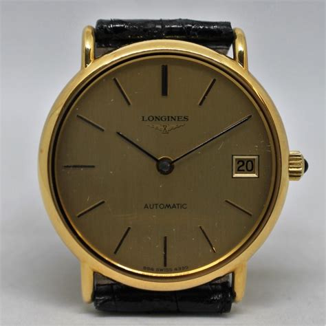 Longines Automatico Orologio Da Polso Da Uomo In Oro Catawiki