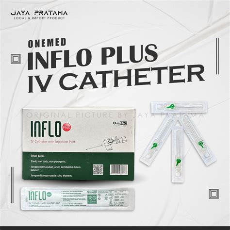 Jual Inflo Plus Iv Catheter Onemed G Isi Pcs Shopee Indonesia