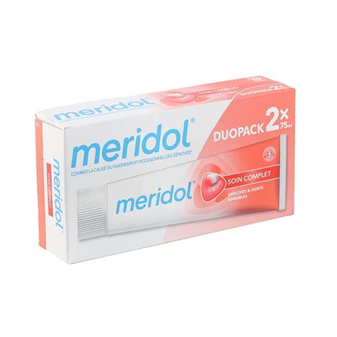 Meridol Soin Complet Dentifrice Gencives Dents Sensibles Au Fluor