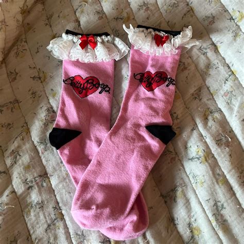 Super Cute Dolls Kill Betty Boop Socks Never Worn No Depop