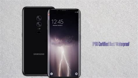 Ngắm ý tưởng thiết kế Galaxy X Edge 2018 khá giống với hình mẫu Galaxy S9