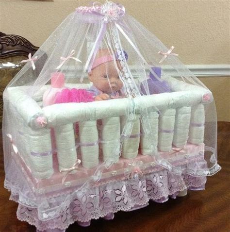 Make Easy Diaper Cake Tutorial Creative Diaper Cakes Artofit