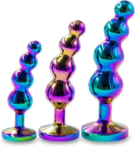Amazon PCS Metal Anal Butt Plug Sex Toys Gilingirl Stainless Steel Butt Beads With