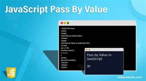 JavaScript Pass By Value Eaxmples To Implement Pass By Value