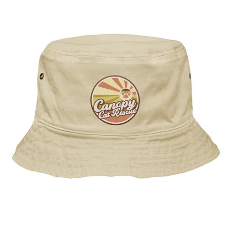 Retro Logo Bucket Hat Bonfire