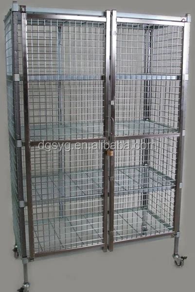 Chrome Movable Wire Mesh Security Cage - Buy Wire Mesh Security Cage,Wire Mesh Pallet Cage,Wire ...