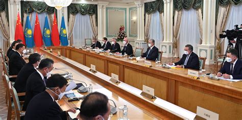 President Kassym Jomart Tokayev Held A Biltaral Meeting With President