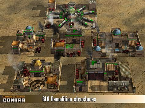 Demolition Structures Image Contra Mod For C C Generals Zero Hour