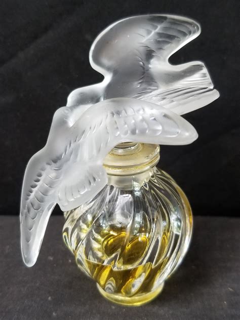 Lalique Perfume Bottle Nina Ricci Two Doves 4 Etsy 1950 Perfume Bottles Vintage Perfume