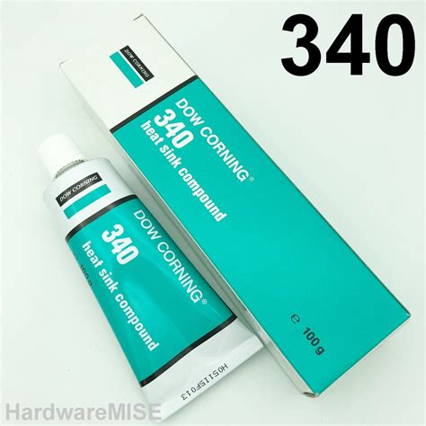 Dow Corning 340 Dowsil Heat Sink Compound Thermal Paste Heat Gel 100g