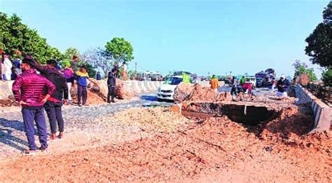 Haryana Government Barricades Nh 9 Again Removed By Farmers Ludhiana