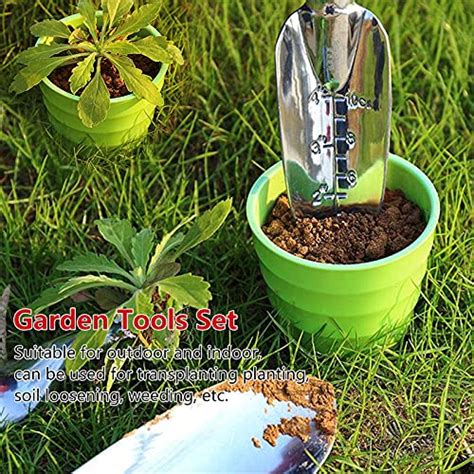 Czx Garden Tool Sets 28pcs Garden Hand Tool Kit With 3 In 1 Soil