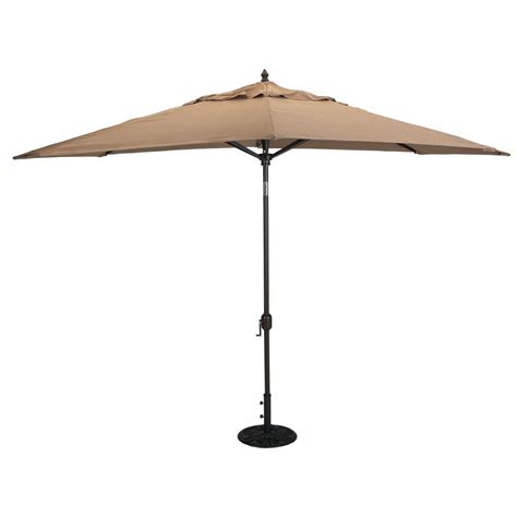 Galtech 779 Deluxe Auto Tilt 8 X 11 Oval Umbrella Pacific Patio Furniture