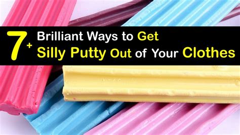 Silly Putty Removal Quick Ways To Get Silly Putty Off Clothes