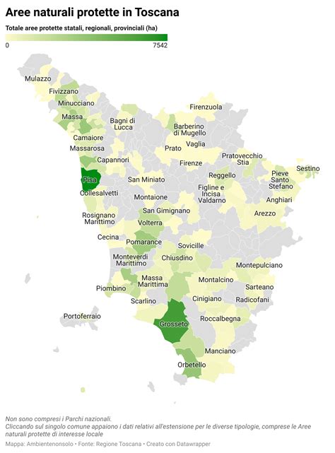 Le Aree Protette In Toscana Greenreport Economia Ecologica E