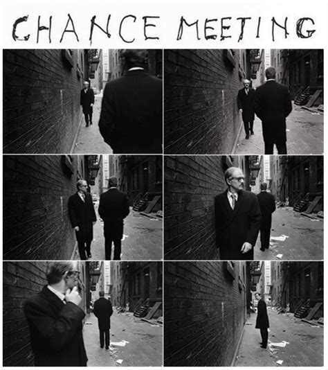 Chance Meeting Duane Michals Narrative Photography Storytelling