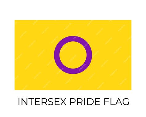 Premium Vector Intersex Pride Flag Symbol Of Lgbt Community Vector