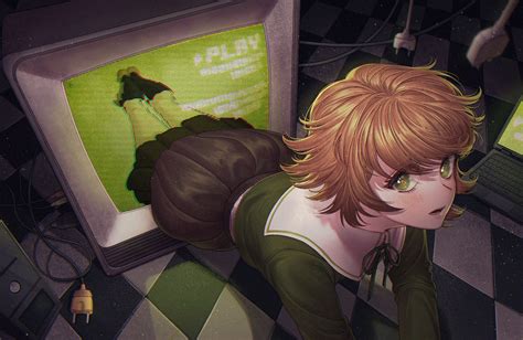 Fujisaki Chihiro Chihiro Fujisaki Danganronpa Image By Gatan