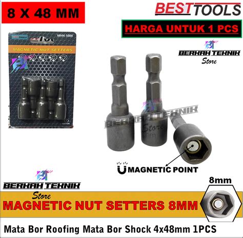 Mata Baut Roofing Mata Bor Sok Obeng Baut Baja Ringan X Mm Lazada