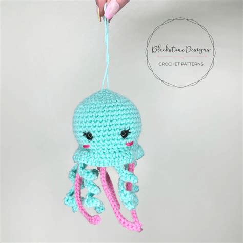 How To Make Jellyfish Amigurumi Free Crochet Pattern Blackstone