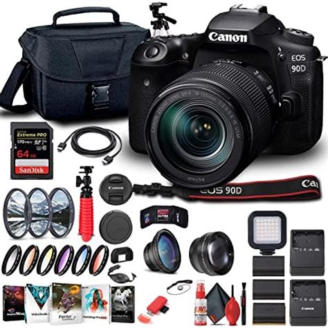 Amazon Canon DSLR Camera EOS 90D With 18 135 IS USM Lens