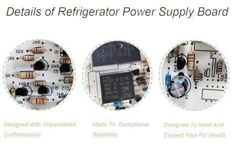 Amazon Enruieer 621269001 RV Refrigerator 2 Way Power Supply