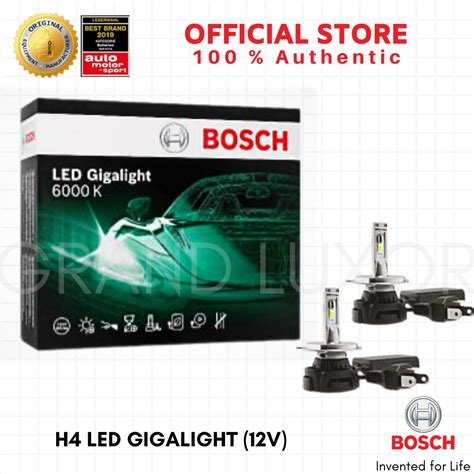 Bosch Led Gigalight H V Set Pcs Lazada Ph