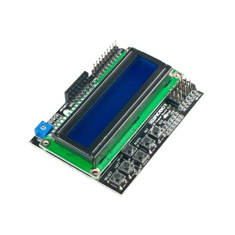 Купить недорого Дисплей Lcd 1602 с клавиатурой Шилд для Arduino Mega2560 Mega1280 Uno R3 в