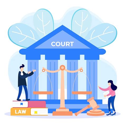 Premium Vector Illustration Vector Graphic Cartoon Character Of Law And Justice