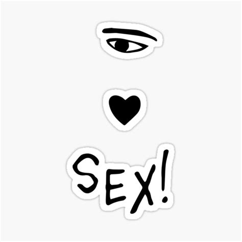 Prince I Love Sex Sticker By Jiaho2020 Redbubble