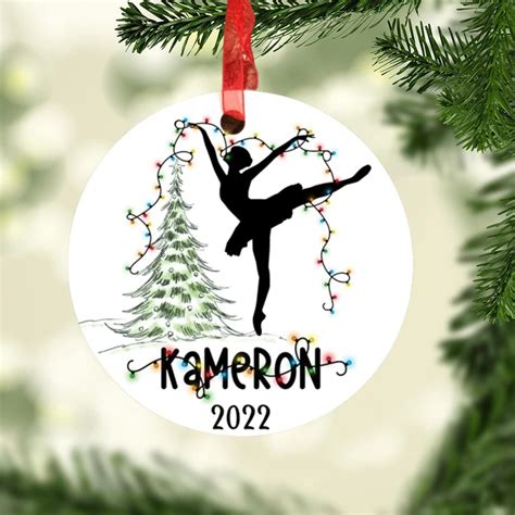Moonart Personalized Ballet Ornament Ballerina Ornament