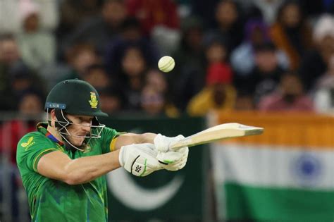 Miller Markram Power South Africa Past India At T World Cup