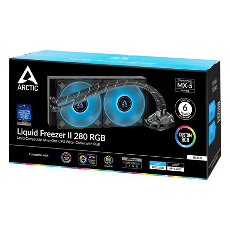 Liquid Freezer II 280 Multi Compatible AiO CPU Water Cooler