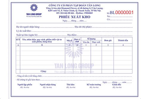 35 mẫu Phiếu Nhập Kho Phiếu Xuất Kho mới nhất TT 133 200