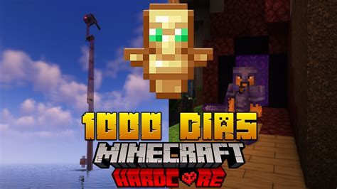 1000 DIAS EN MINECRAFT HARDCORE Por Fin Netherita Y Mi GRANJA DE