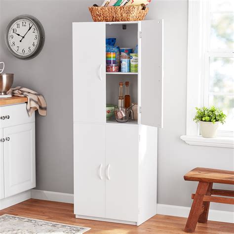 White Pantry Storage Cabinet