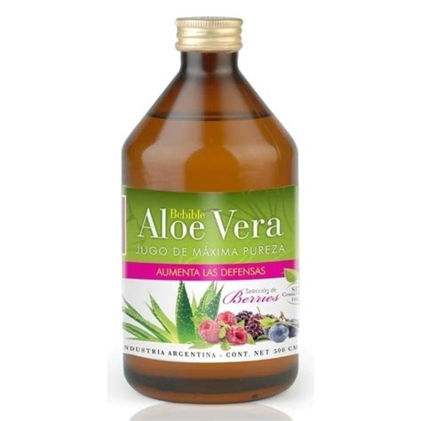 Bebida De Aloe Vera Maxima Defensas Berries Ml Natier