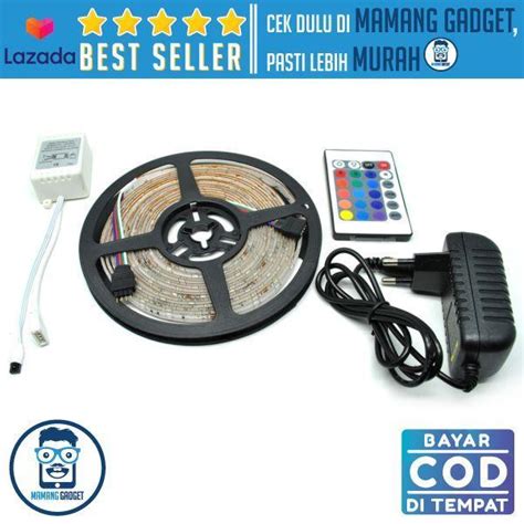 New Rgb Led Strip Led Meter With V A Light Controller